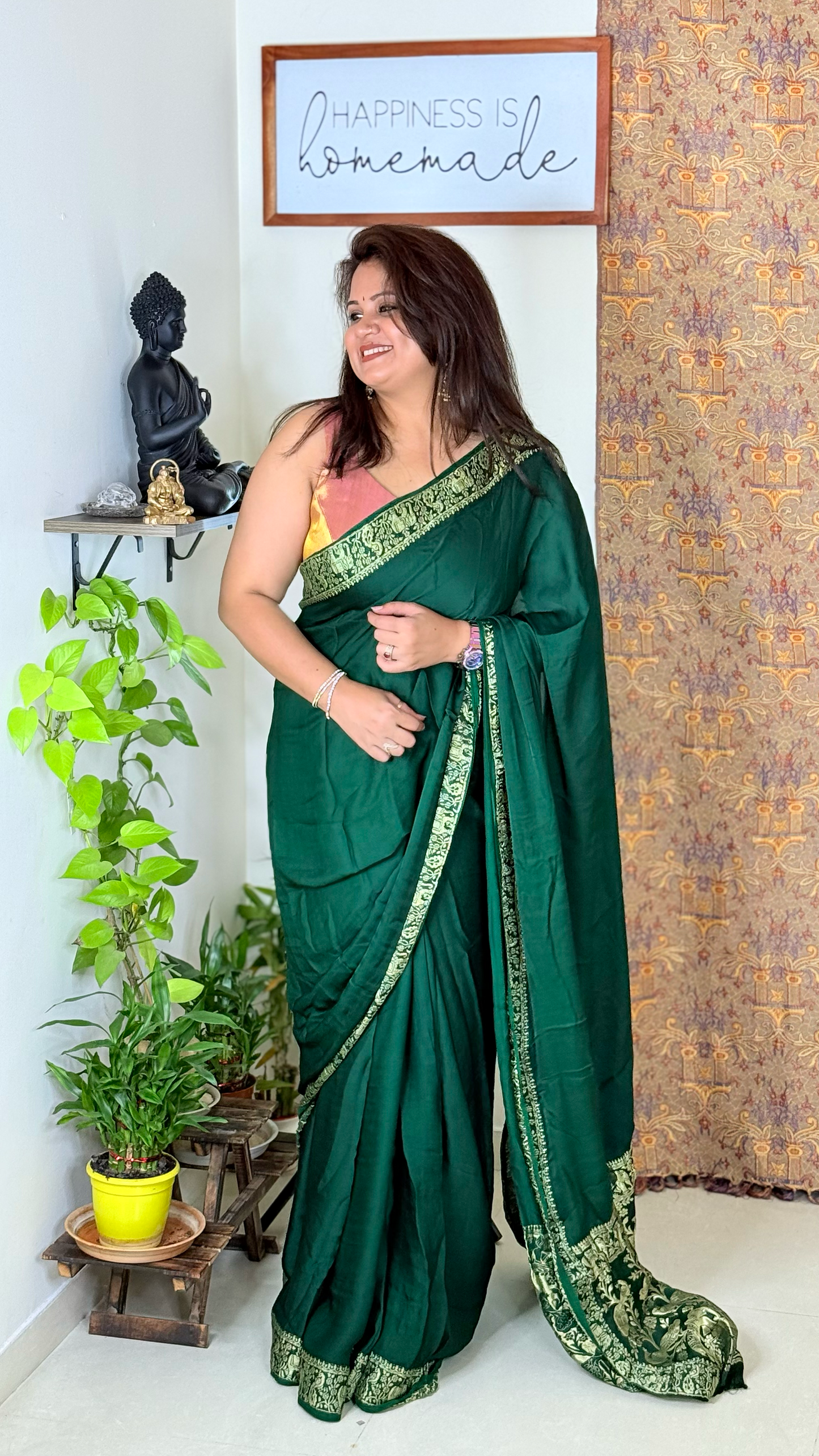 Modal Silk Saree with Nakshi Pallu