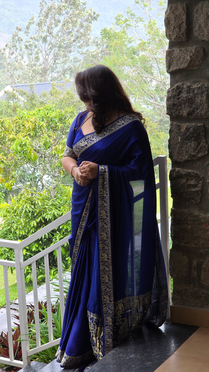 Modal Silk Saree with Nakshi Pallu