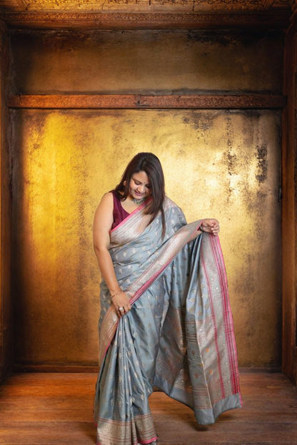 Banaras Satin Saree